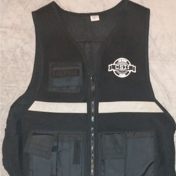Authentic CSI Vest black tactical gear (XXL - Picture 1 of 10